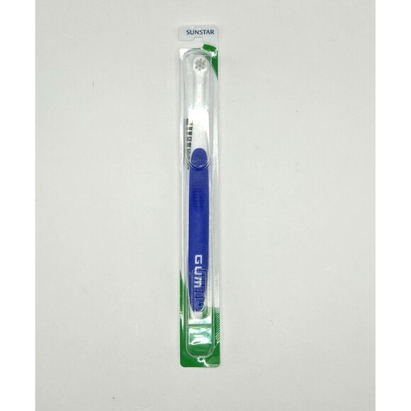 GUM End Tuft Toothbrush Blue - Extra Small Head for 1 Count (Pack Of 1 ) - Picture 1 of 7